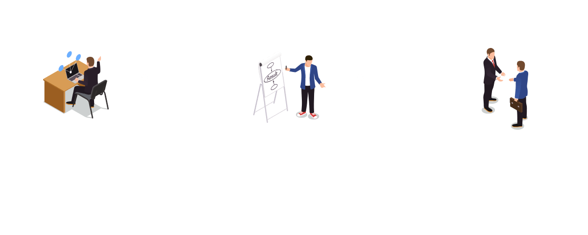 発行→アドバイス→体験